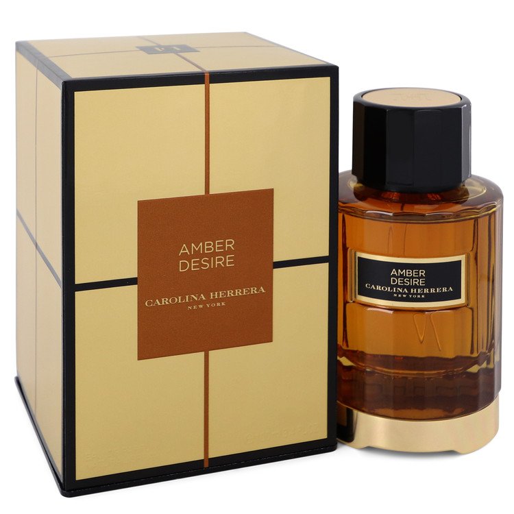amber desire by carolina herrera parfum 3.4 oz