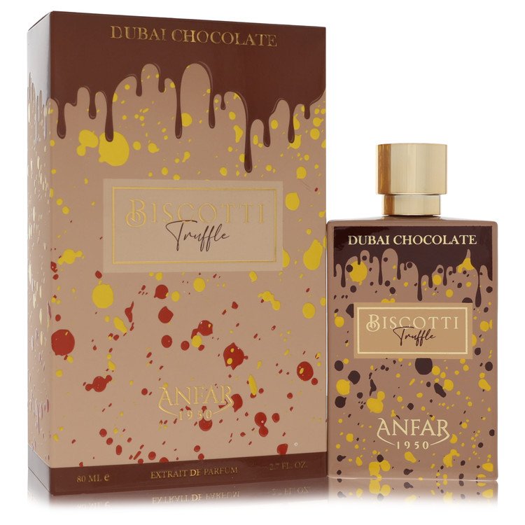 anfar biscotti truffle dubai chocolate by anfar extrait de parfum spray 2.7 oz