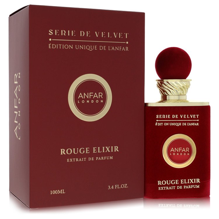 anfar london serie de velvet rouge elixir by anfar extrait de parfum spray 3.3 oz