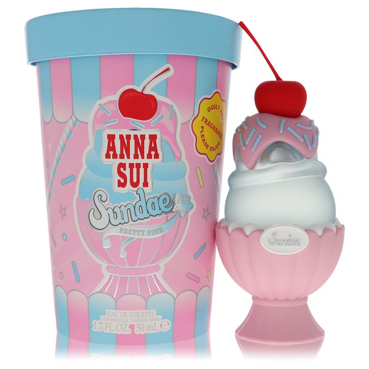 anna sui sundae pretty pink by anna sui eau de toilette 1.7 oz