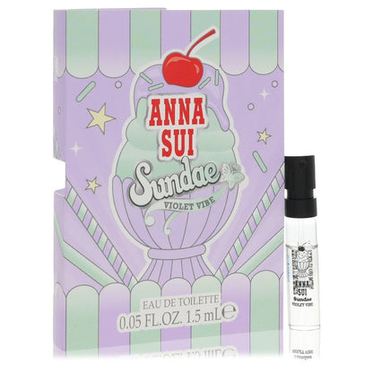 anna sui sundae violet vibe by anna sui sample .05 oz