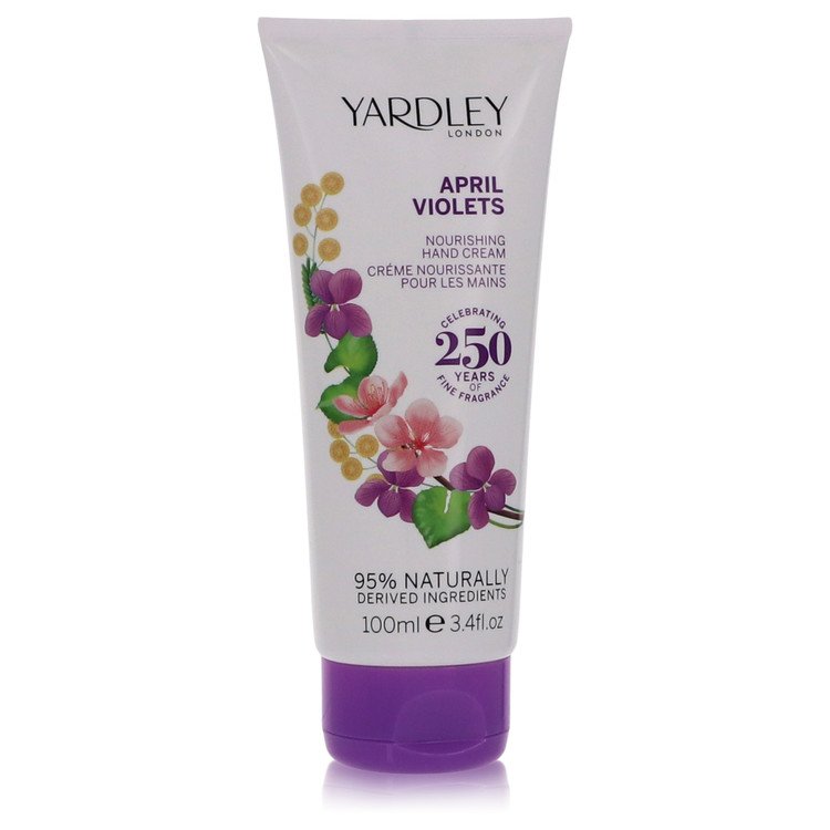 april violets by yardley london hand cream 3.4 oz