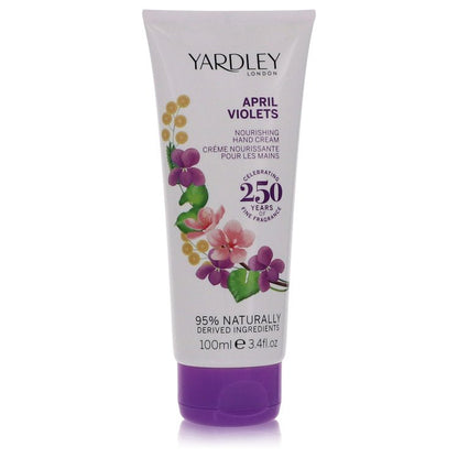 april violets by yardley london hand cream 3.4 oz