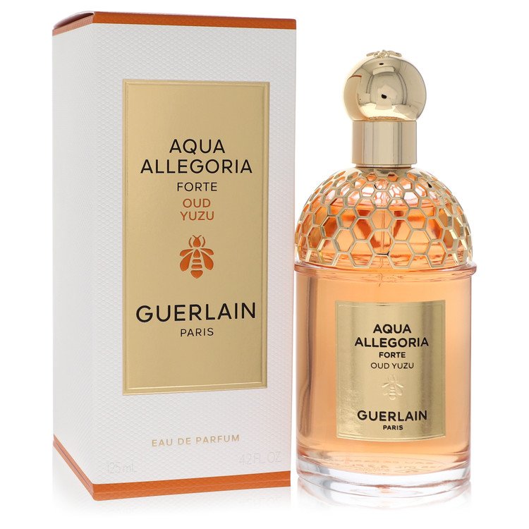 aqua allegoria oud yuzu by guerlain eau de parfum spray (unisex) 4.2 oz