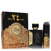 ard al zaafaran oud 24 hours by al zaafaran eau de parfum spray + 1.7oz perfumed spray (unisex) 3.4 oz
