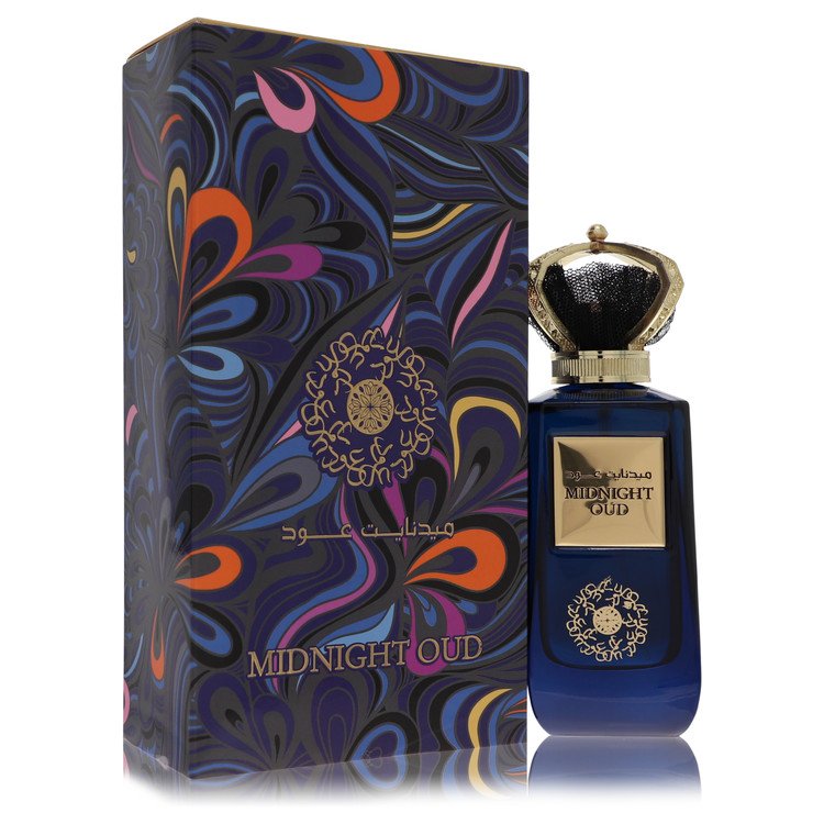 ard al zaafaran midnight oud by al zaafaran eau de parfum spray (unisex) 3.4 oz