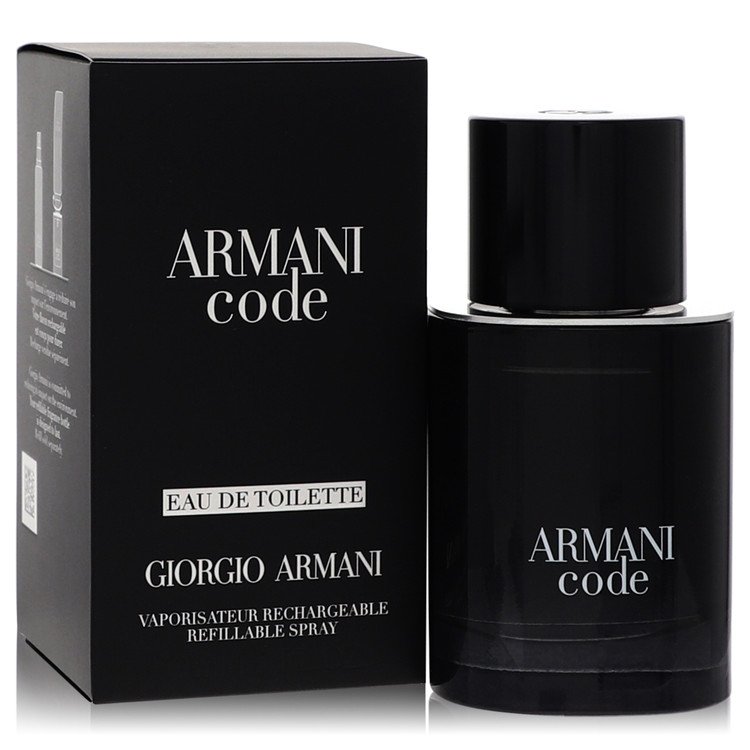 armani code by giorgio armani eau de toilette spray refillable 1.7 oz