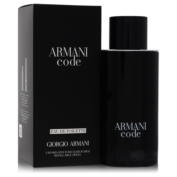 armani code by giorgio armani eau de toilette spray refillable 4.2 oz