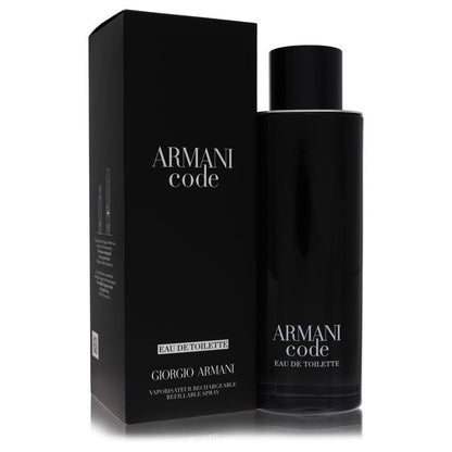 armani code by giorgio armani eau de toilette spray refillable 6.7 oz