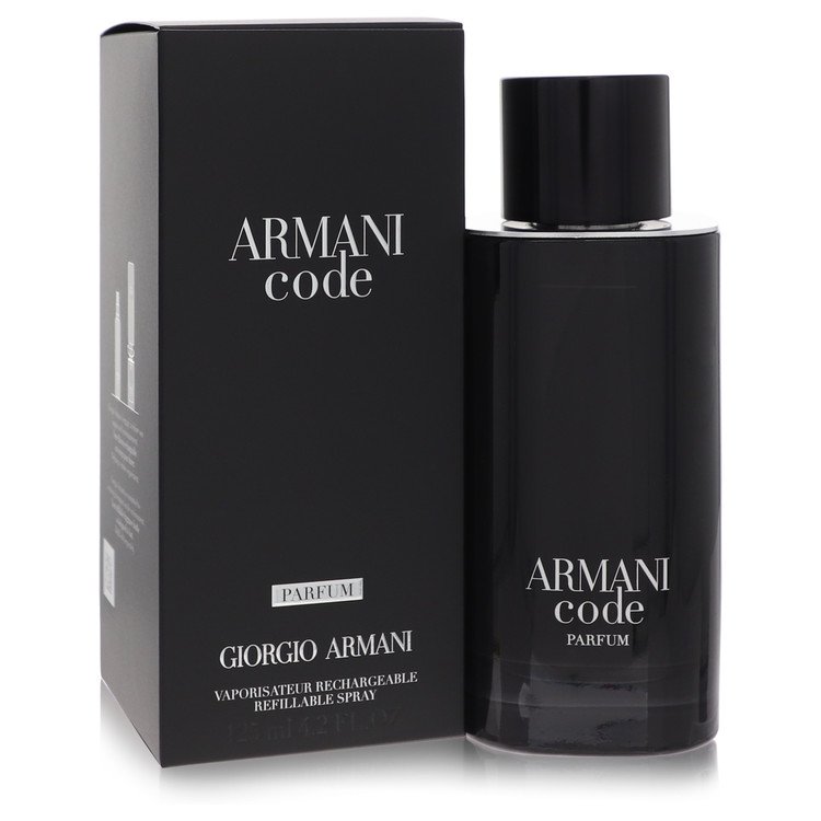 armani code by giorgio armani parfum spray relillable 4.2 oz