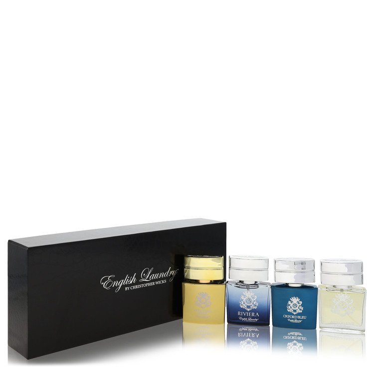 arrogant by english laundry gift set -- gift set includes notting hill, riviera, oxford bleu, and arrogant, all in --