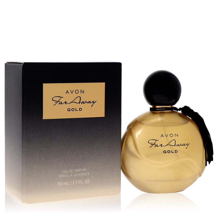 avon far away gold by avon eau de parfum spray 1.7 oz