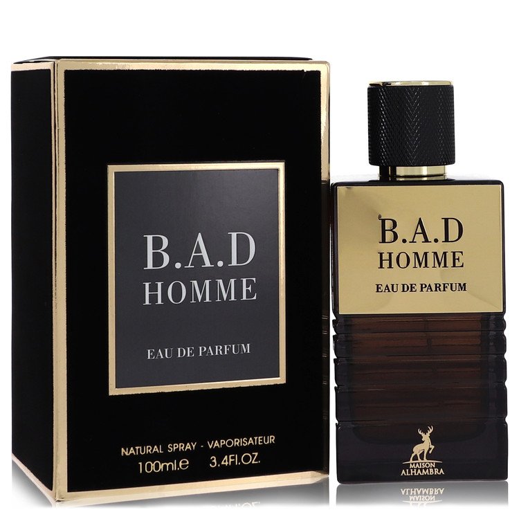 b.a.d homme by maison alhambra parfum 3.4 oz