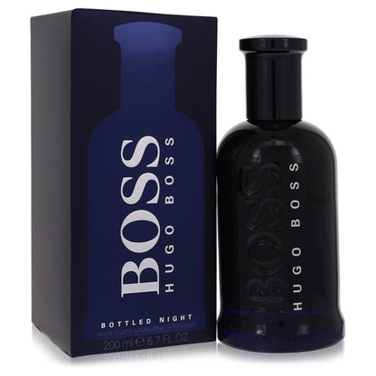 boss bottled night by hugo boss eau de toilette spray 6.7 oz