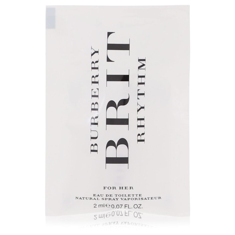 burberry brit rhythm by burberry vial (sample) .06 oz