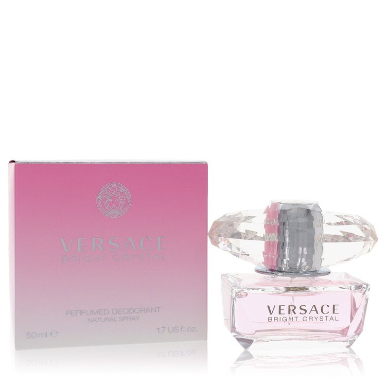 bright crystal by versace deodorant spray 1.7 oz