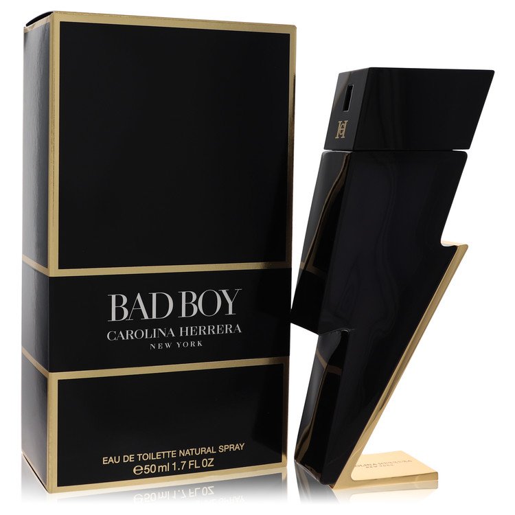 bad boy by carolina herrera eau de toilette 1.7 oz