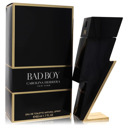 bad boy by carolina herrera eau de toilette 1.7 oz
