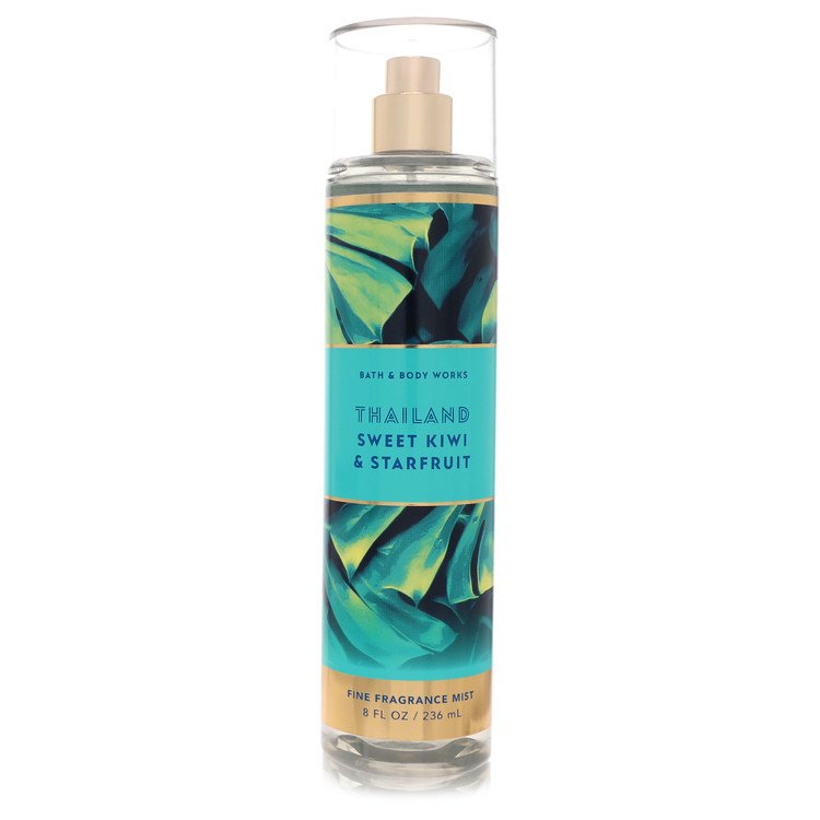 bath & body works thailand sweet kiwi & starfruit by bath & body works fragrance mist 8 oz