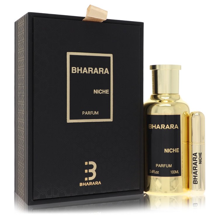 bharara niche by bharara beauty eau de parfum spray  + refillable travel spray 3.4 oz