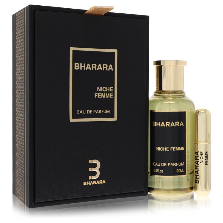bharara niche femme by bharara beauty eau de parfum spray + refillable travel spray 3.4 oz