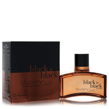 black is black modern oud by nu parfums eau de toilette spray 3.4 oz