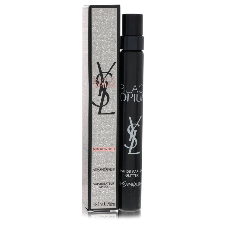 black opium glitter by yves saint laurent mini edp spray 0.33 oz