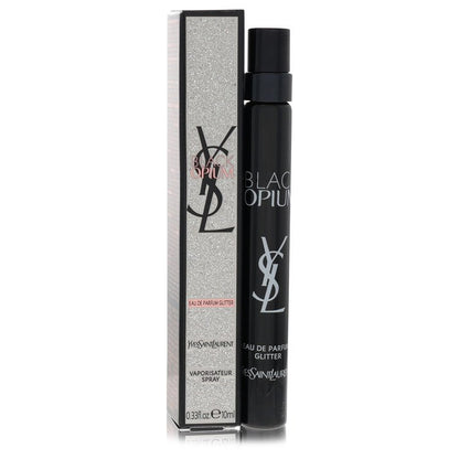 black opium glitter by yves saint laurent mini edp spray 0.33 oz