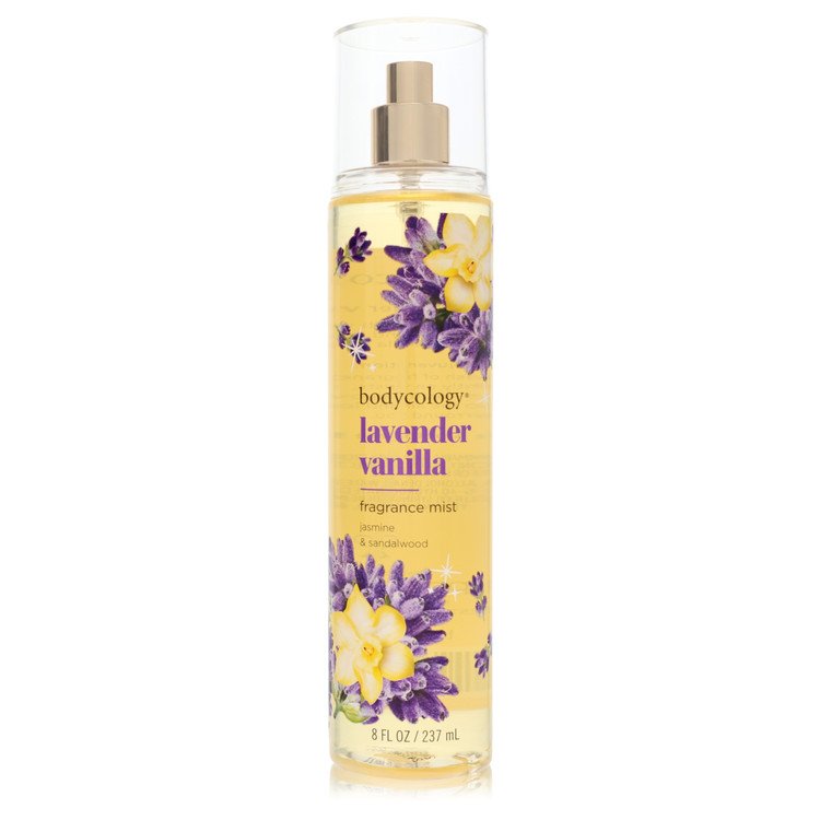 bodycology lavender vanilla by bodycology fragrance mist spray 8 oz