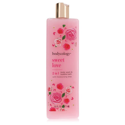 bodycology sweet love by bodycology body wash & bubble bath 16 oz
