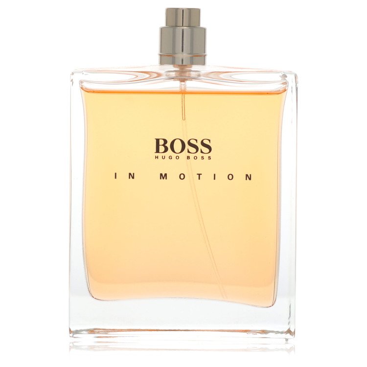 boss in motion by hugo boss eau de toilette spray (tester) 3.4 oz