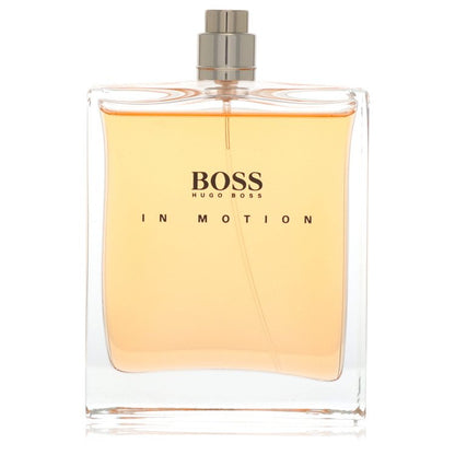 boss in motion by hugo boss eau de toilette spray (tester) 3.4 oz
