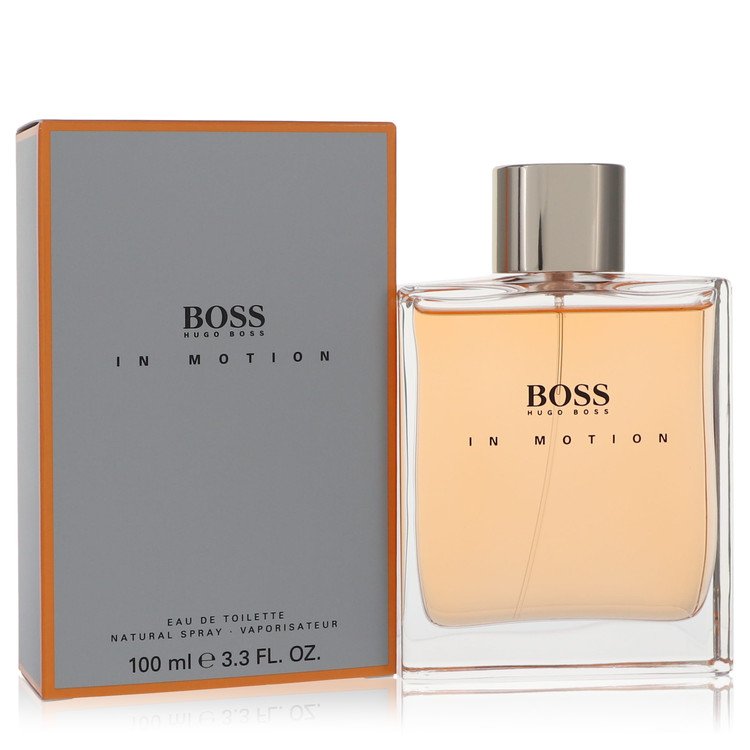 boss in motion by hugo boss eau de toilette spray 3.3 oz