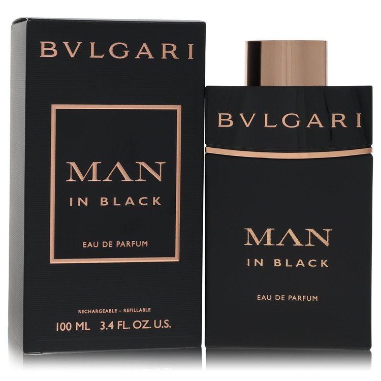 bvlgari man in black by bvlgari eau de parfum refillable spray 3.4 oz