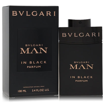 bvlgari man in black by bvlgari parfum spray 3.4 oz
