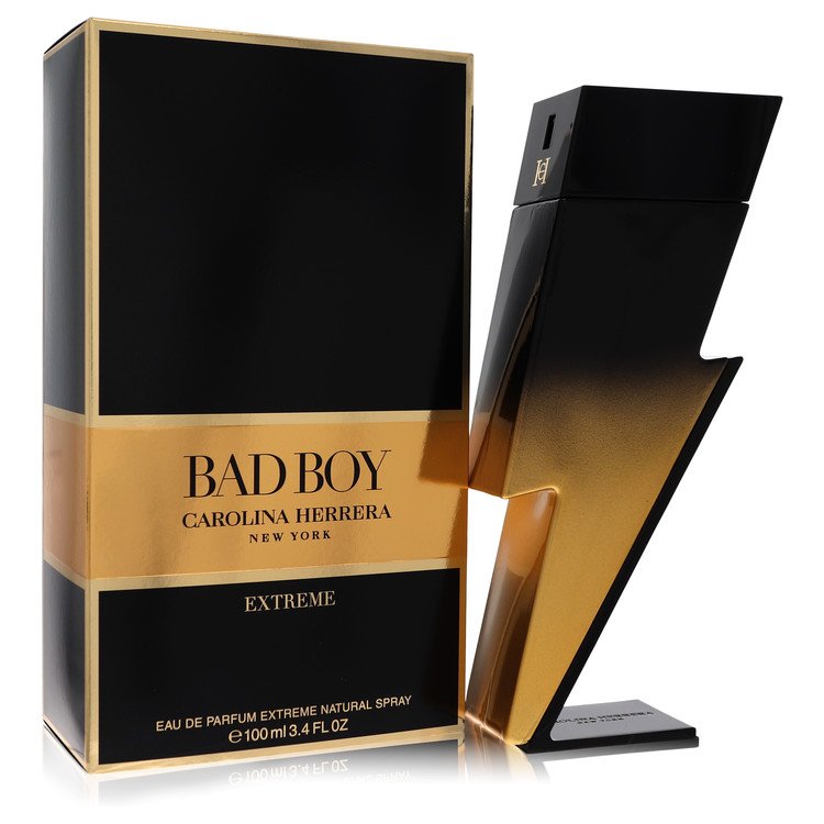 bad boy extreme by carolina herrera parfum 3.4 oz
