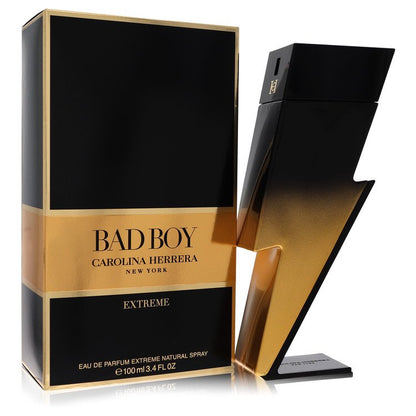 bad boy extreme by carolina herrera parfum 3.4 oz