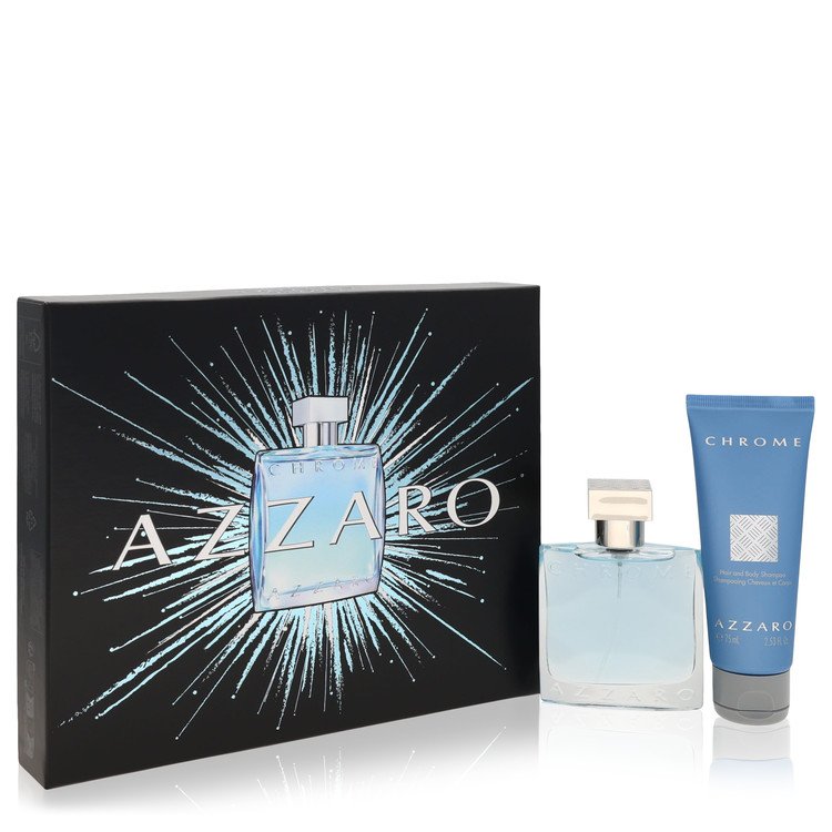 chrome by azzaro gift set -- --