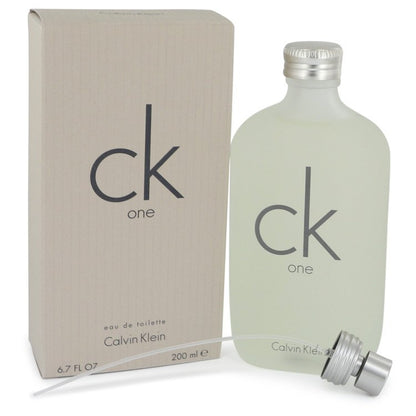 ck one by calvin klein eau de toilette spray (unisex) 6.6 oz