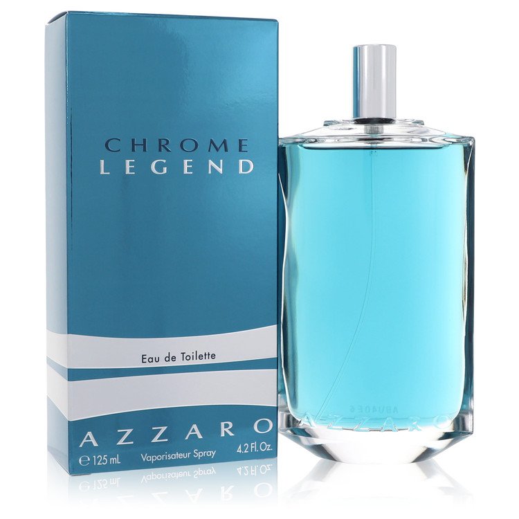 chrome legend by azzaro eau de toilette spray 4.2 oz