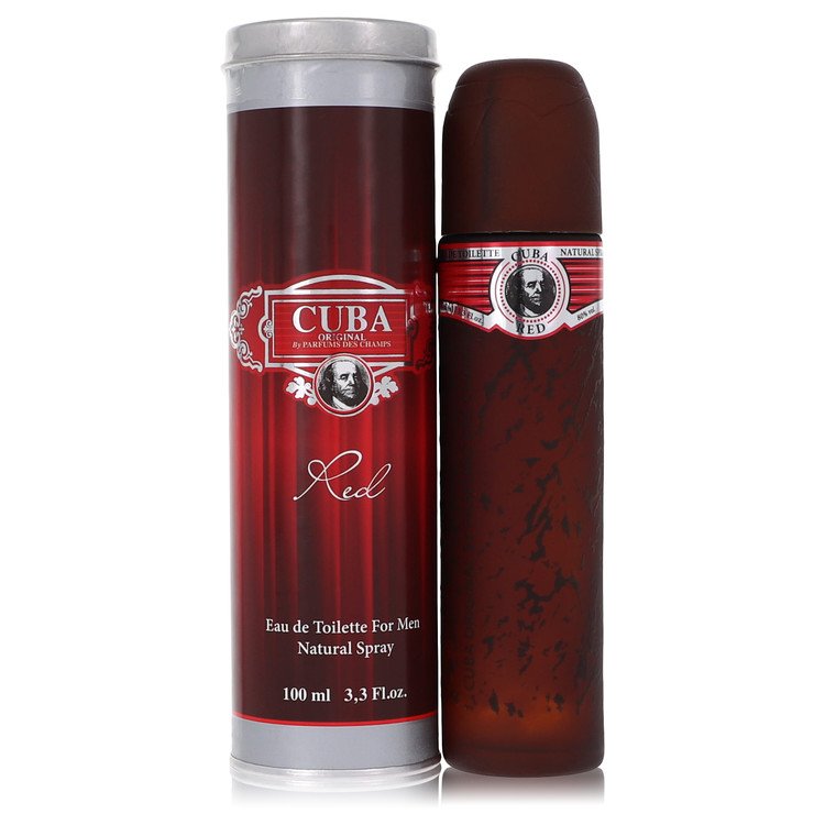 cuba red by fragluxe eau de toilette spray 3.4 oz