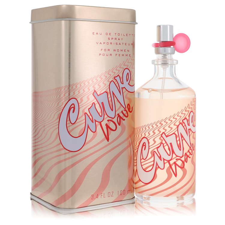 curve wave by liz claiborne eau de toilette spray 3.4 oz