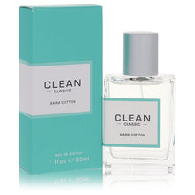 clean warm cotton by clean eau de parfum spray 1 oz