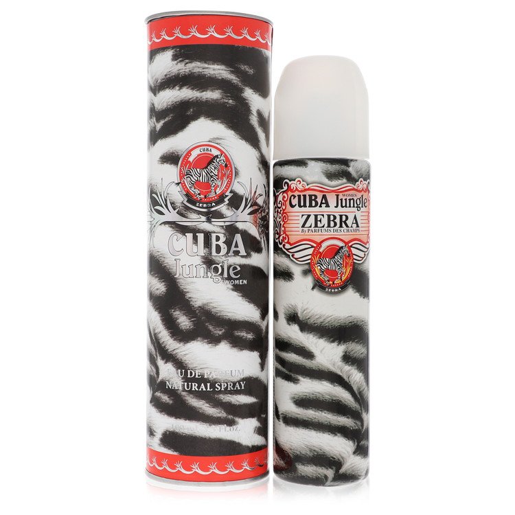 cuba jungle zebra by fragluxe eau de parfum spray 3.4 oz