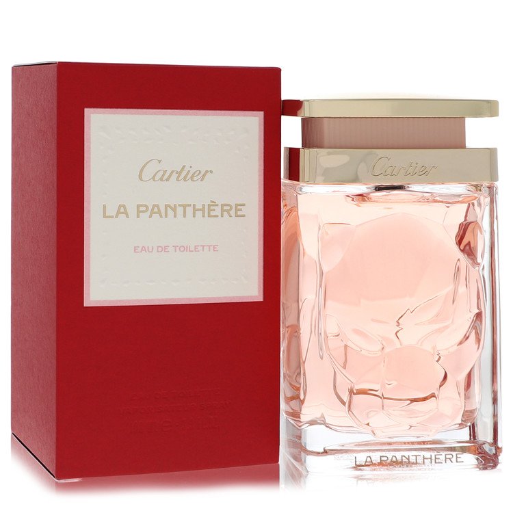 cartier la panthere by cartier eau de toilette spray 3.3 oz