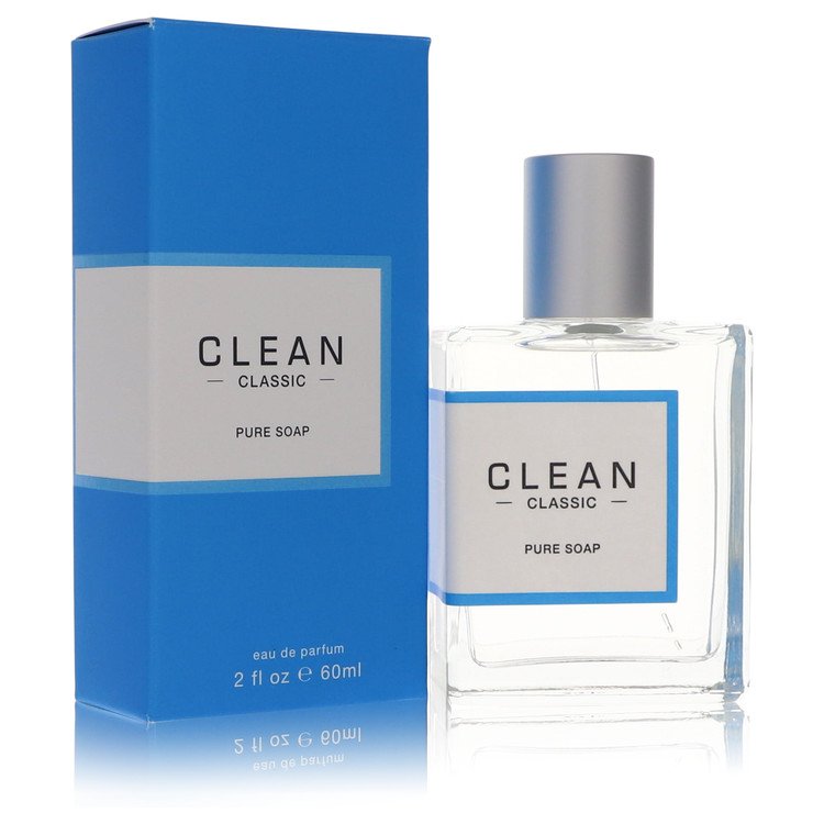 clean pure soap by clean eau de parfum spray (unisex) 2 oz
