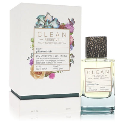 clean reserve galbanum & rain by clean eau de parfum spray (unisex) 3.4 oz