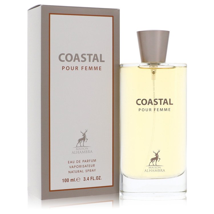 coastal pour femme by maison alhambra eau de parfum spray 3.4 oz