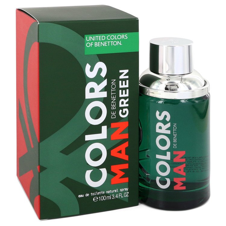 colors de benetton green by benetton eau de toilette 3.4 oz