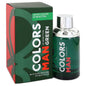 colors de benetton green by benetton eau de toilette 3.4 oz